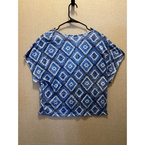 Forever21 Shirt Women's Small Blue - Picture 7 of 12